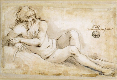 figura allegorica maschile