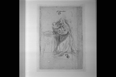 Gesù Bambino con Santa