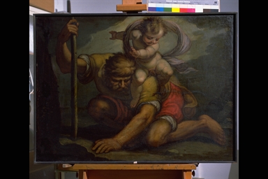 San Cristoforo e Gesù Bambino
