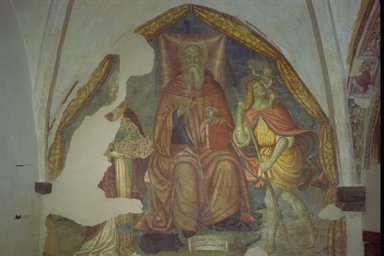 Sant'Antonio Abate con San Cristoforo e San Severino