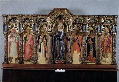Beata Michelina, San Girolamo, San Giacomo Maggiore, San Pietro, San Paolo, Sant'Antonio Abate e San Nicola di Bari
