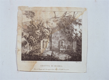 veduta della Grotta di Egeria