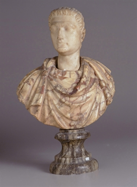 Busto ritrattodi imperatore romano