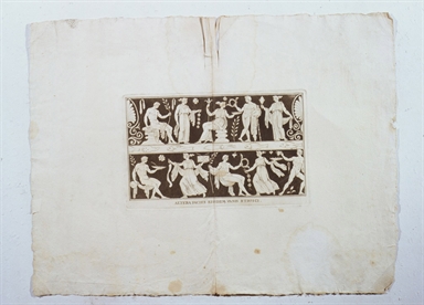 decorazioni vascolari con teorie di figure