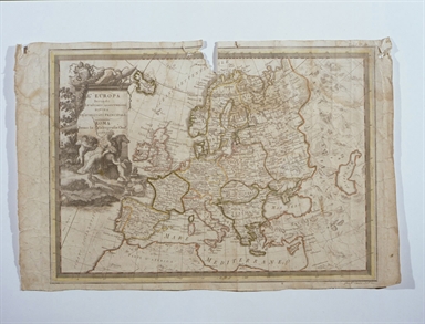 carta geografica dell'Europa