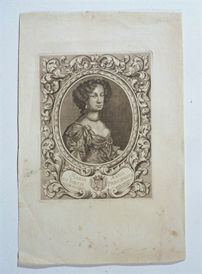 Ritratto di Maria Anna di Iorch Principessa d'Orange