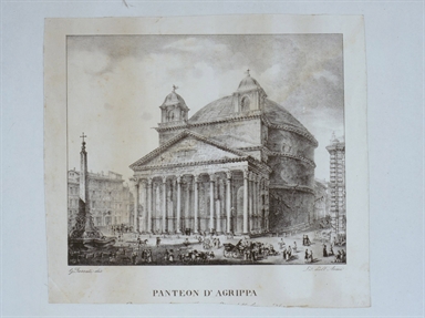 Veduta del Pantheon