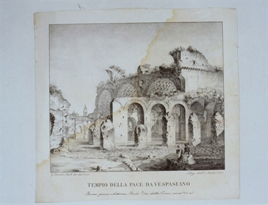 Veduta del Tempio della Pace