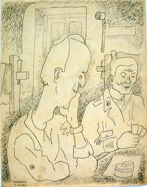 Il gioco delle carte nella baracca