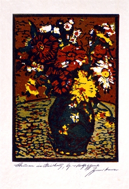 vaso con fiori