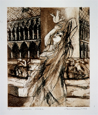 veduta di piazza San Marco a Venezia