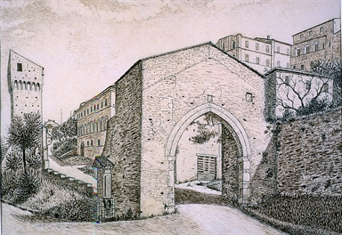 Fermo: Porta Sant'Antonio