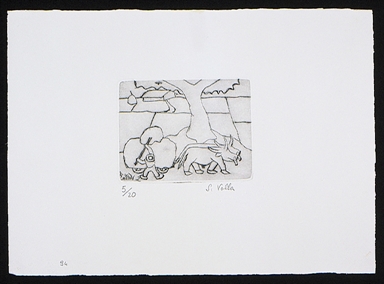 scena di vita campestre