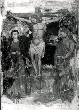 Crocifissione di Cristo con la Madonna e San Giovanni evangelista