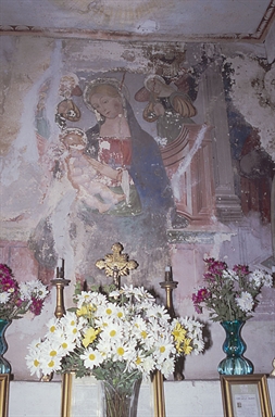 Madonna in trono con Bambino e angeli