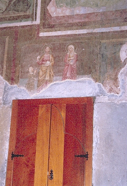 Madonna con Gesù Cristo e committente