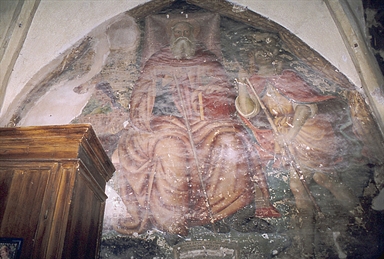 Sant'Antonio Abate con San Cristoforo e San Severino