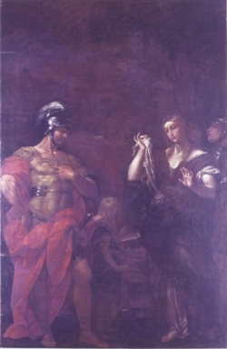 incontro di Enea e Ascanio con Andromaca e Eleno