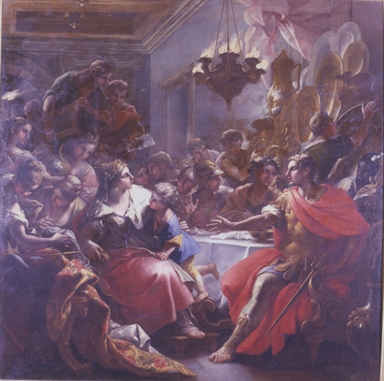 Enea racconta a Didone la caduta di Troia