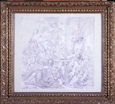 Venere chiede a Vulcano di forgiare un'armatura per Enea