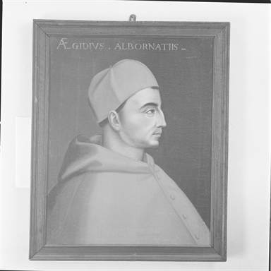 Ritratto del cardinale Egidio Albornoz