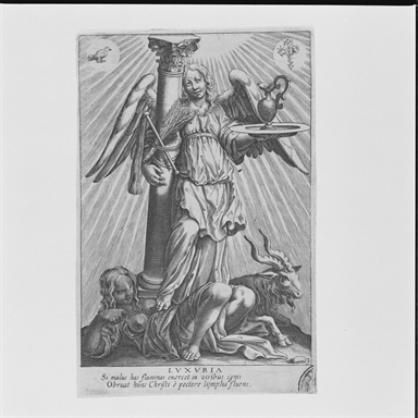 Allegoria della lussuria vinta dall'angelo