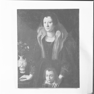 Ritratto di donna di Casa Ubaldini con bambino