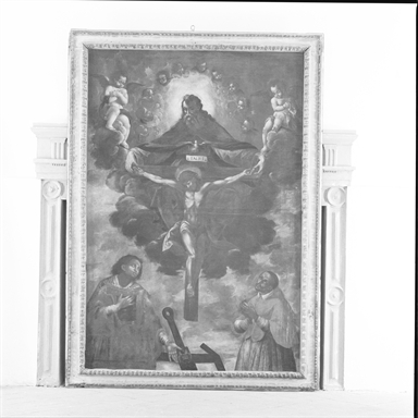 Trinità con i Santi Lorenzo e Carlo Borromeo