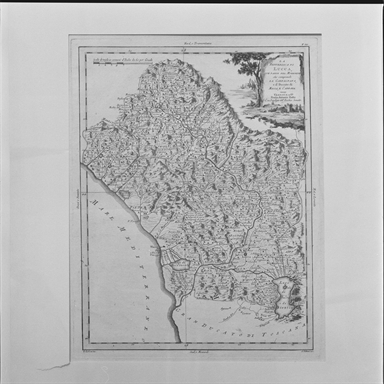 carta geografica della Repubblica di Lucca