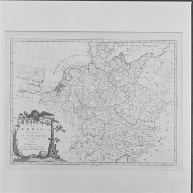 carta geografica della Germania