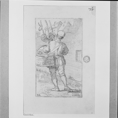 Arte per via: venditore di ciambelle