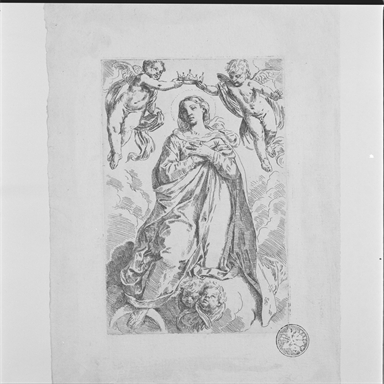 Vergine in gloria