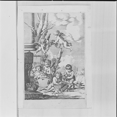 scena con putti e satiretti
