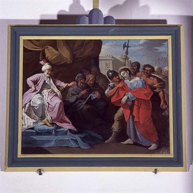 stazione I: Gesù condannato a morte