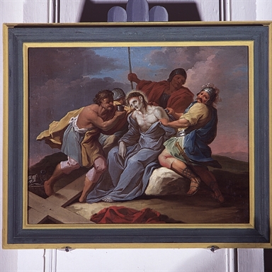 stazione X: Gesù spogliato e abbeverato di fiele