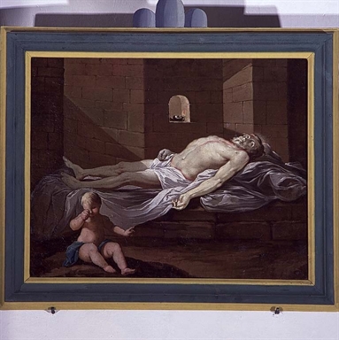 stazione XIV: Gesù deposto nel sepolcro