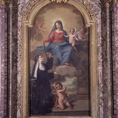 Madonna della cintola con Santa Monica