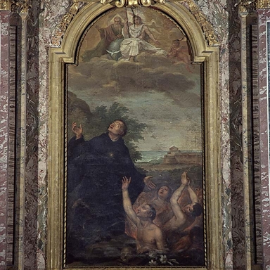 San Nicola da Tolentino e le anime del Purgatorio