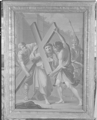 stazione II: Gesù caricato della croce
