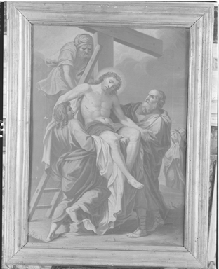 stazione XIII: Gesù deposto dalla croce