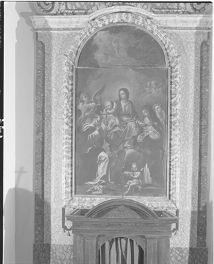 Madonna del Rosario con San Domenico, Santa Caterina da Siena e Santa Rosa da Lima