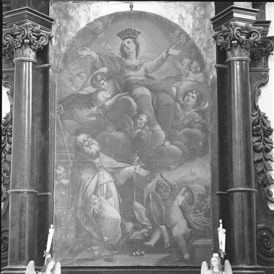 Madonna in gloria con San Savino