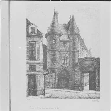 scorcio di una via di Parigi