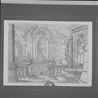 veduta prospettica di architetture