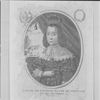 Ritratto di Luisa di Guzman regina di Portogallo