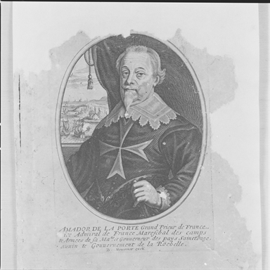 Ritratto di Amador de La Porte Gran Priore di Francia