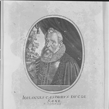 Ritratto di Giovanni Casimiro duca di Saxe