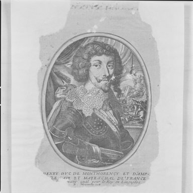 Ritratto di Enrico duca di Motmorency