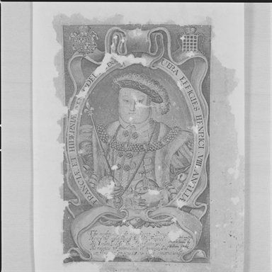 Ritratto del Re Enrico VIII di Inghilterra