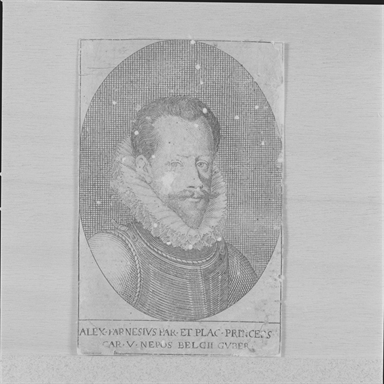 Ritratto di Alessandro Farnese, prinicpe di Parma e Piacenza